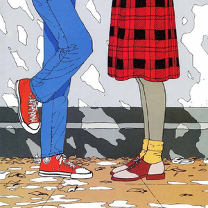 男生把女生困困
